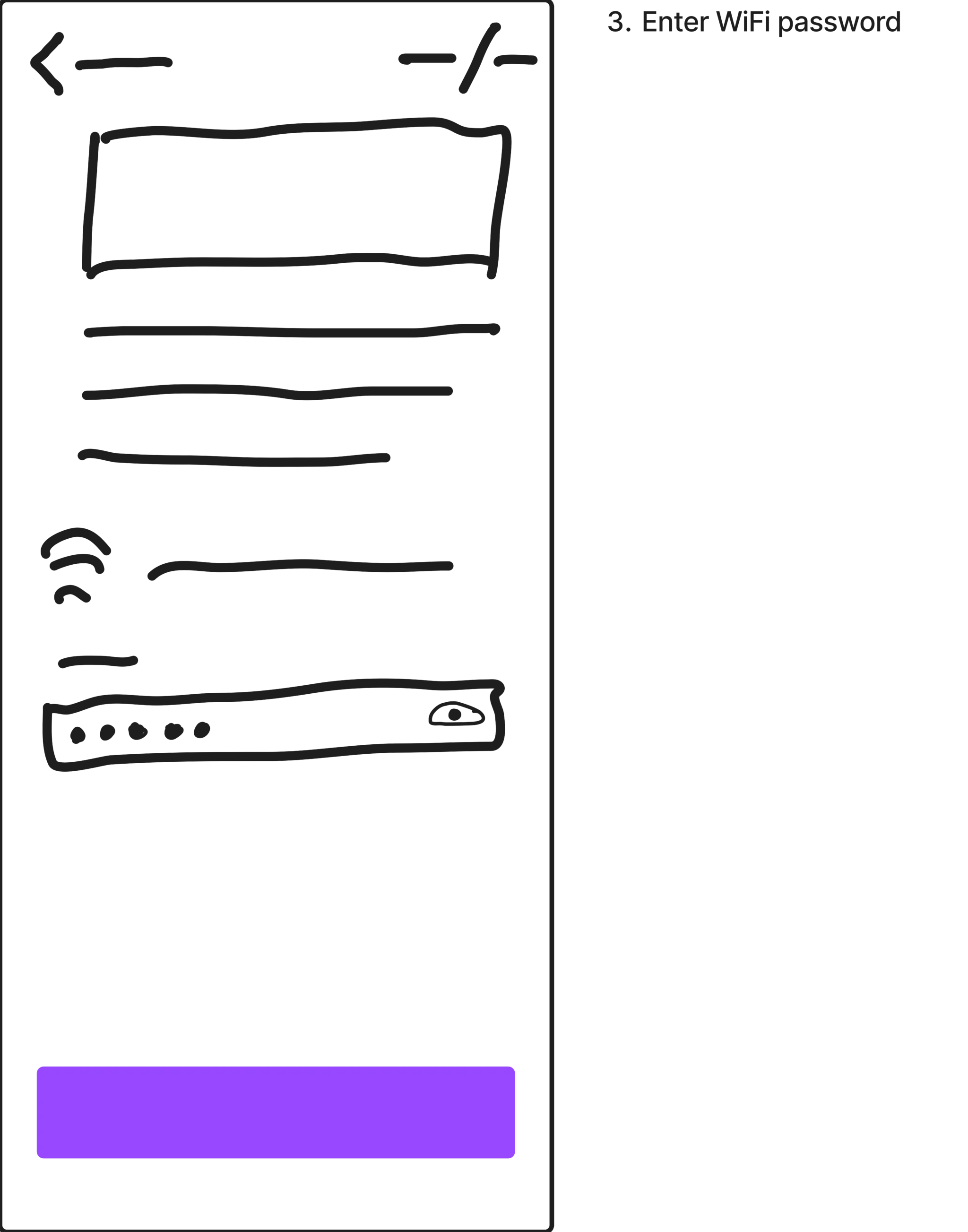 Sketch — meter setup
