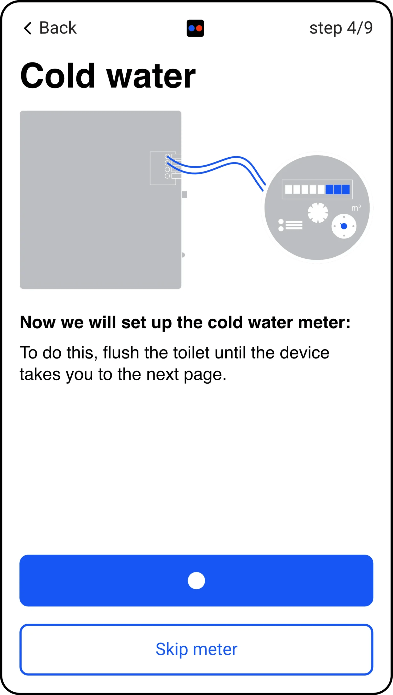 Step 4 — meter setup